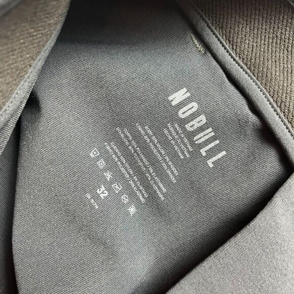 NO BULL Men's Golf Chino Shorts Black 9" Inseam Nylon Spandex NWT Performance 32 - Picture 5 of 9